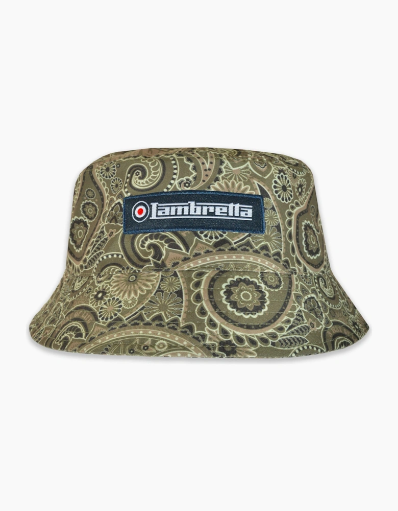 Lambretta Mens Paisley Festival Bucket Hat