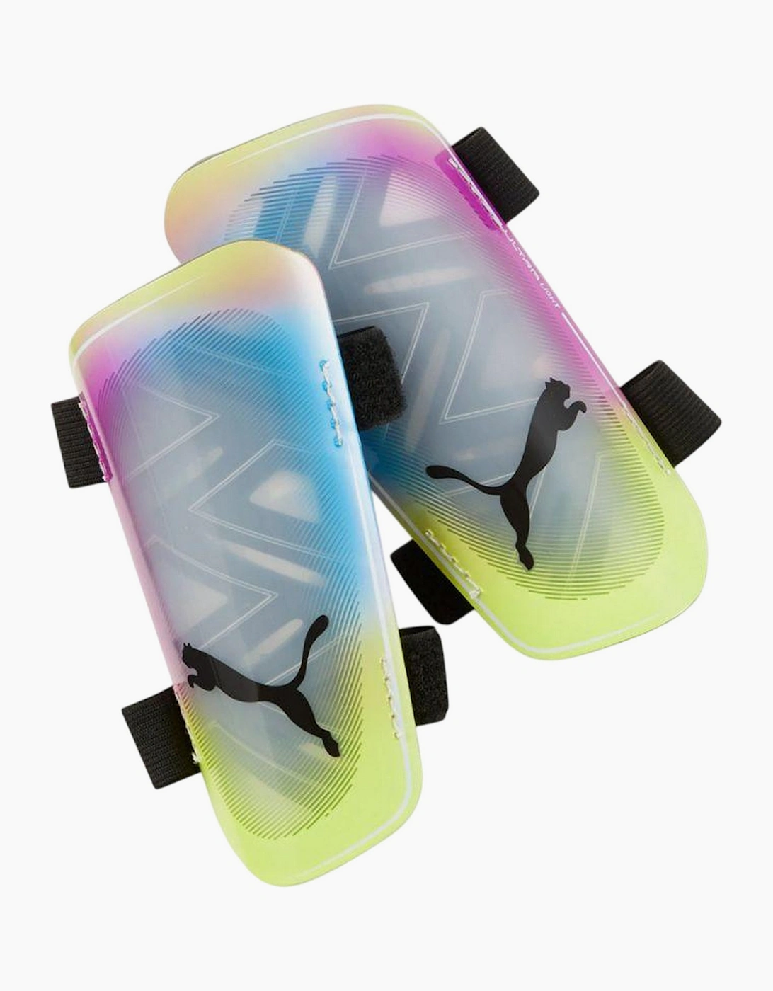 Puma Childrens/Kids Ultra Light Strappy Football Shin Guards