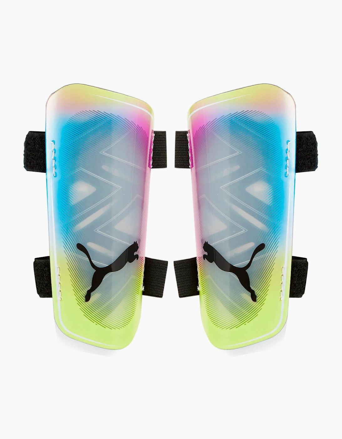 Puma Childrens/Kids Ultra Light Strappy Football Shin Guards