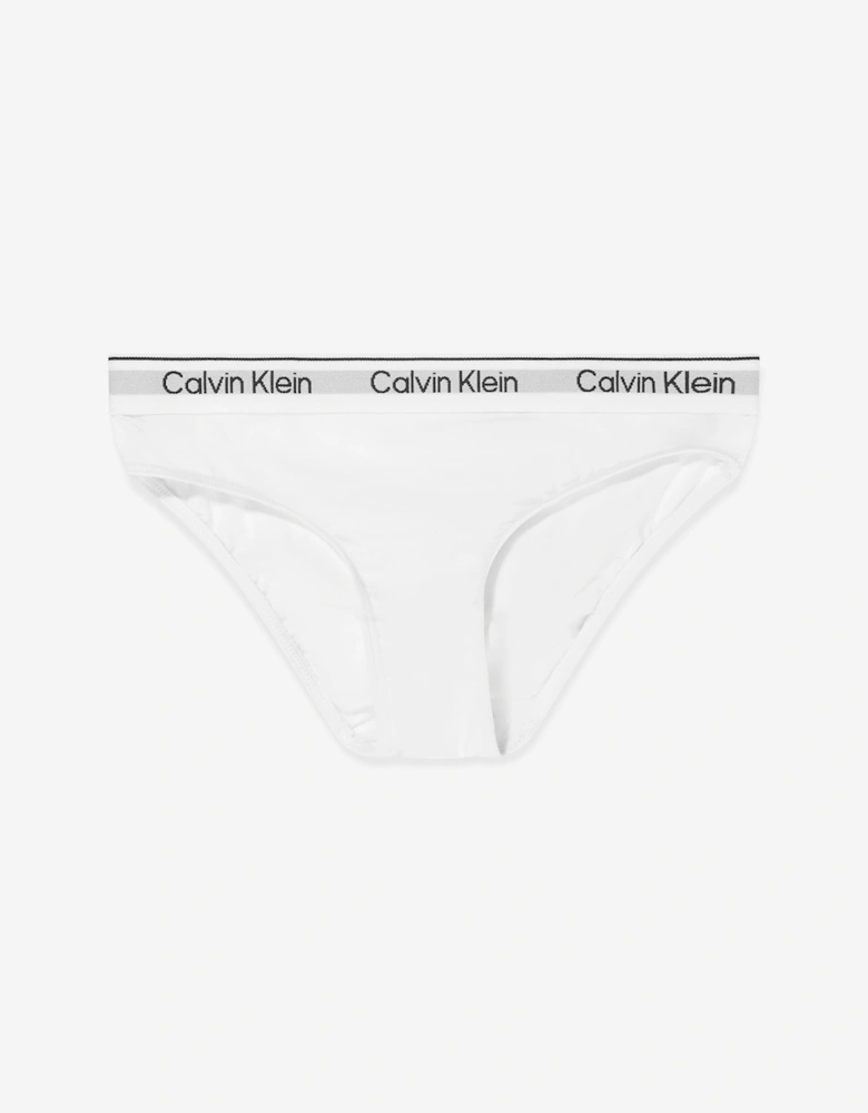 Calvin Klein Girls 3 Pack Bikini Knickers Set in Black