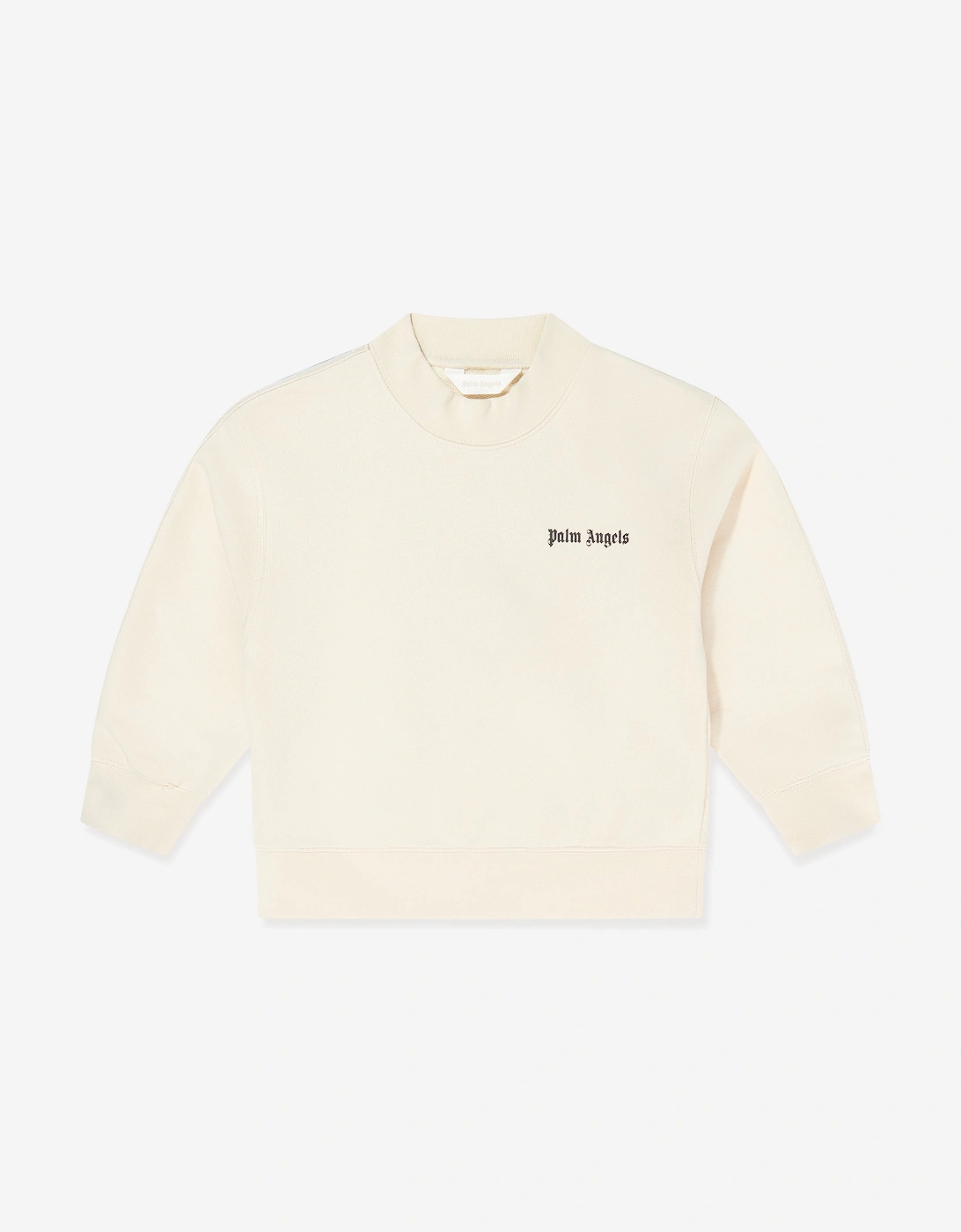 Palm Angels Boys Minitrack Regular Sweatshirt in Beige