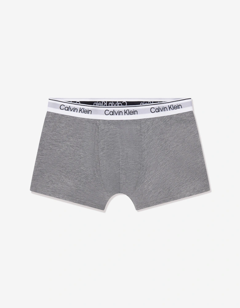 Calvin Klein Boys 2 Pack Boxer Shorts Set in Blue