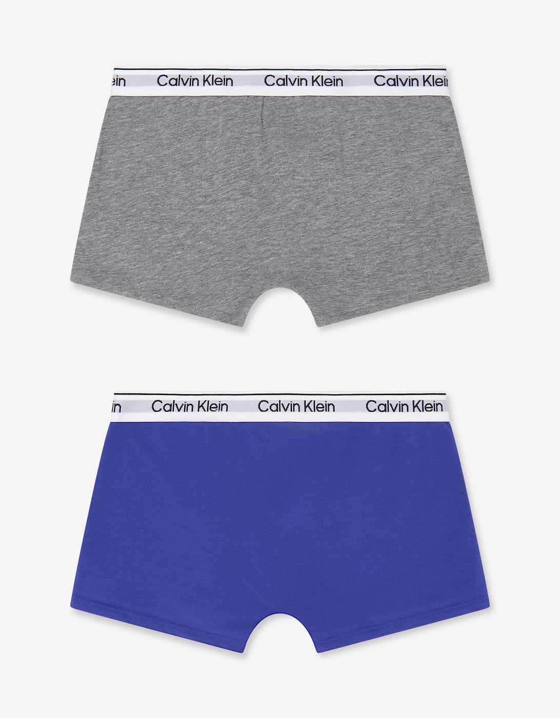 Calvin Klein Boys 2 Pack Boxer Shorts Set in Blue