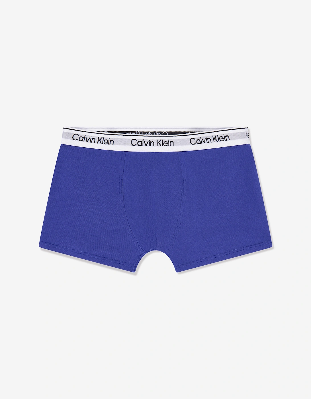 Calvin Klein Boys 2 Pack Boxer Shorts Set in Blue