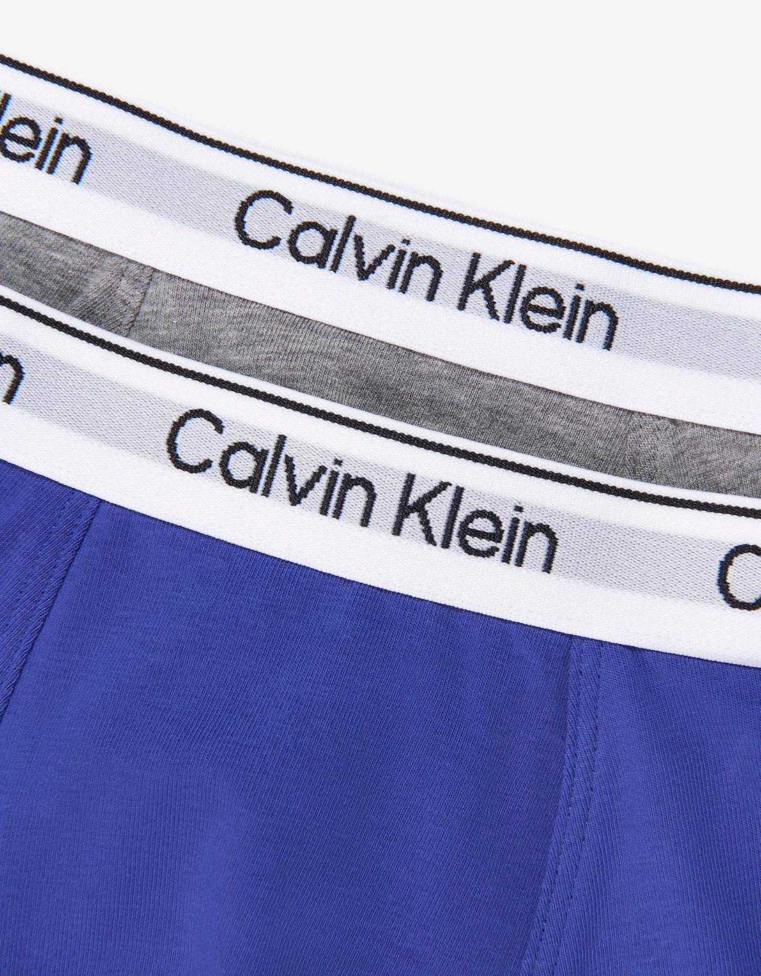 Calvin Klein Boys 2 Pack Boxer Shorts Set in Blue