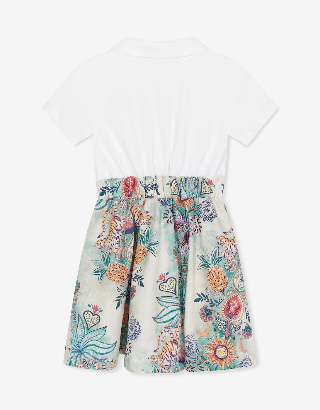 Just Cavalli Girls Hobi Midi Dress in Multicolour