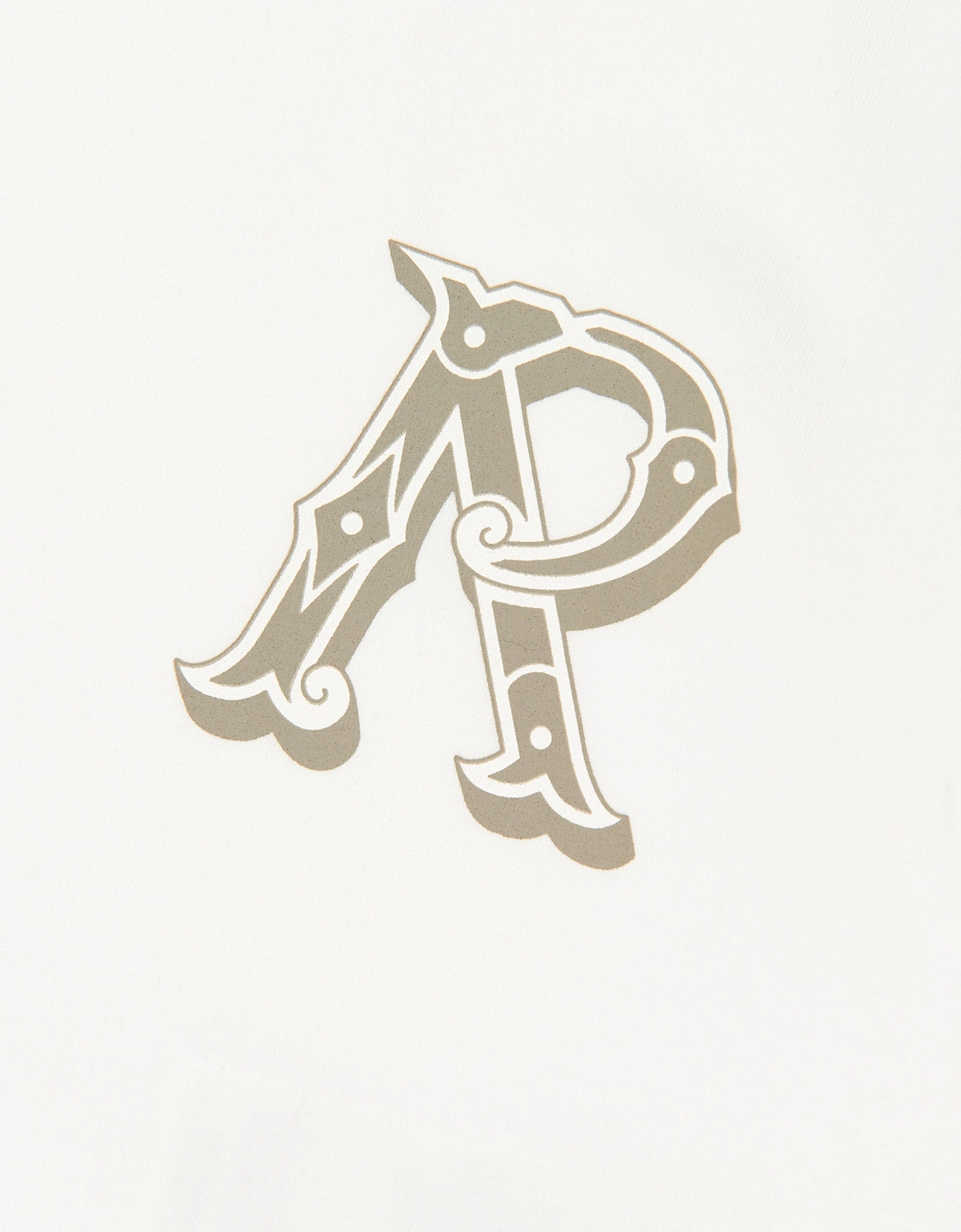 REPRESENT Kids Mini Western Initial T-Shirt in Ivory