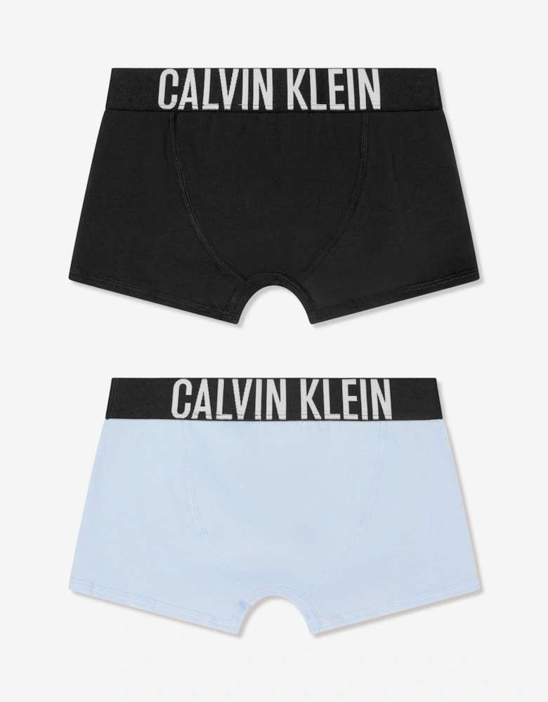 Calvin Klein Boys 2 Pack Boxer Shorts Set in Blue