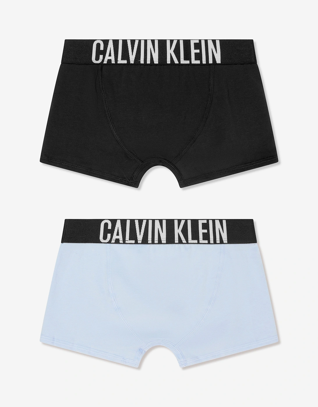 Calvin Klein Boys 2 Pack Boxer Shorts Set in Blue