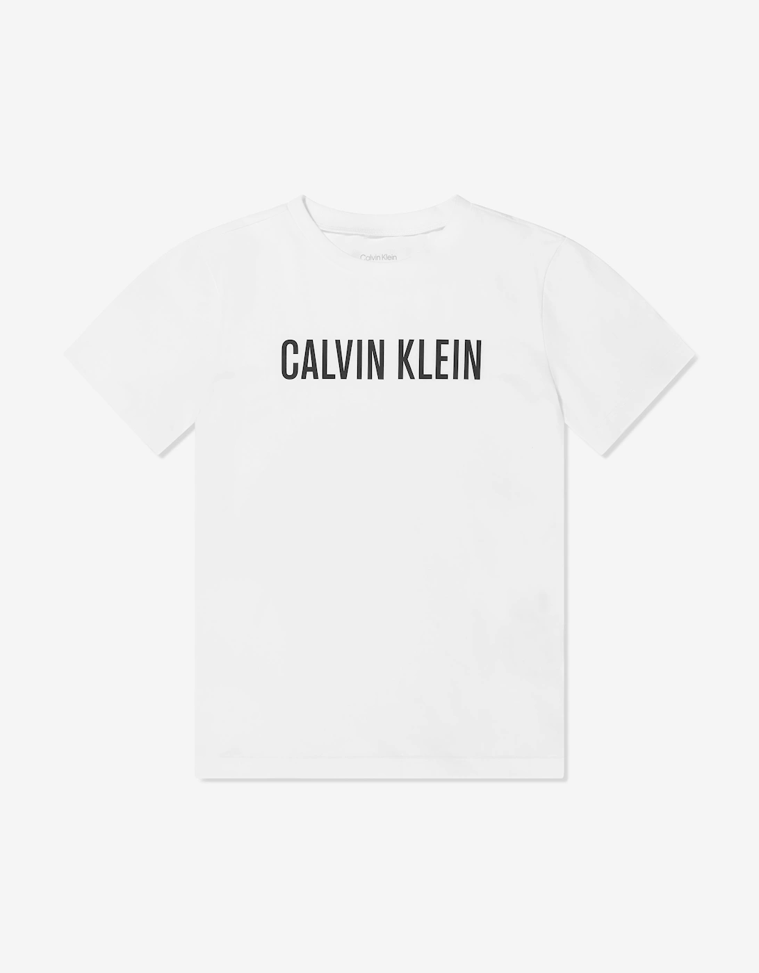 Calvin Klein Boys T-Shirt and Shorts Loungewear Set in White