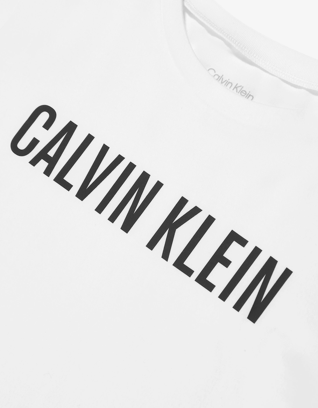 Calvin Klein Boys T-Shirt and Shorts Loungewear Set in White