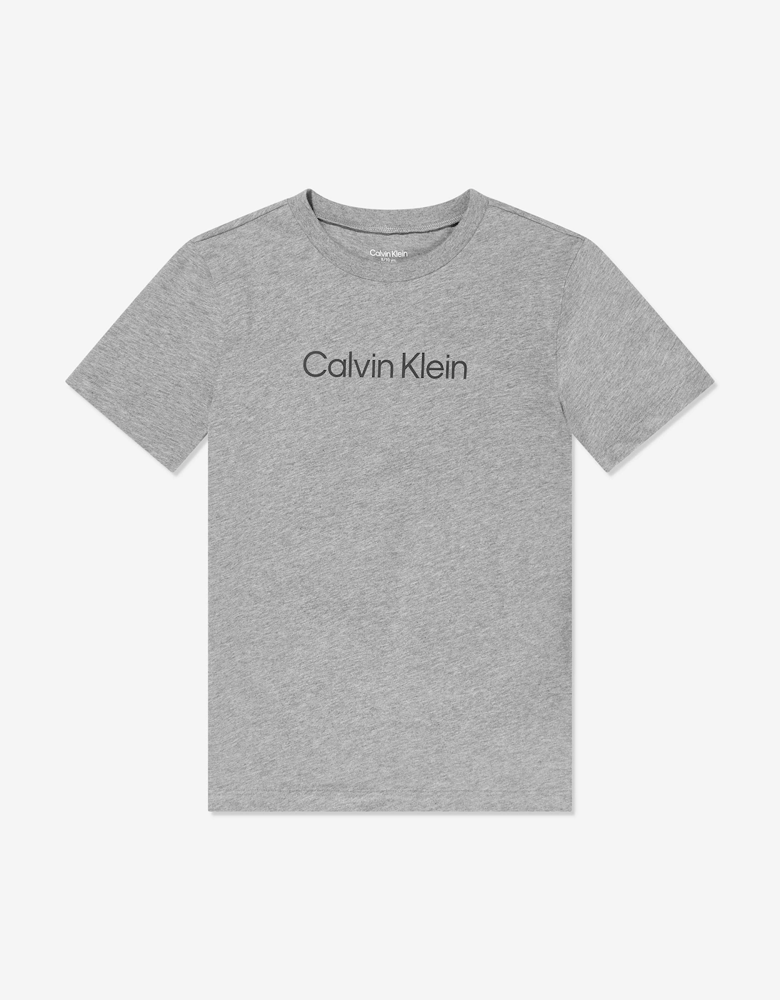 Calvin Klein Boys 2 Pack T-Shirt Set in Grey