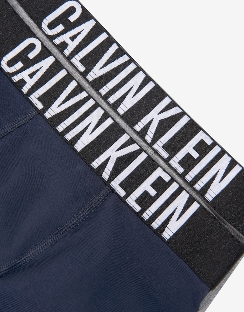 Calvin Klein Boys 2 Pack Boxer Shorts Set in Grey