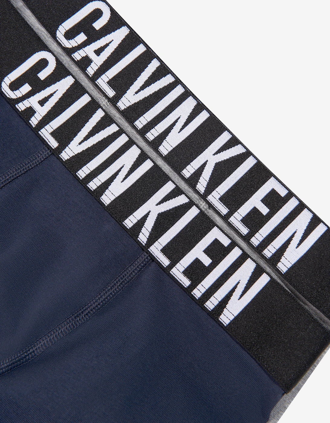 Calvin Klein Boys 2 Pack Boxer Shorts Set in Grey