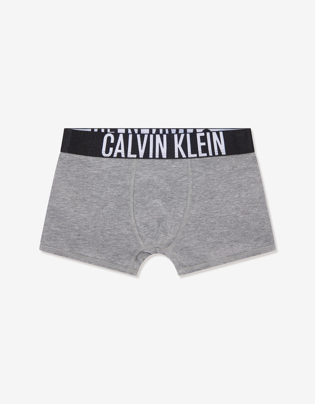 Calvin Klein Boys 2 Pack Boxer Shorts Set in Grey