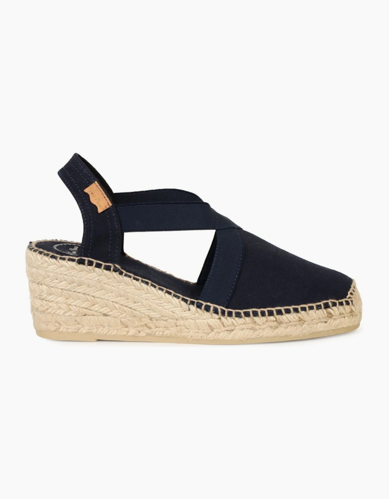 Ter Womens Wedge Heeled Espadrilles
