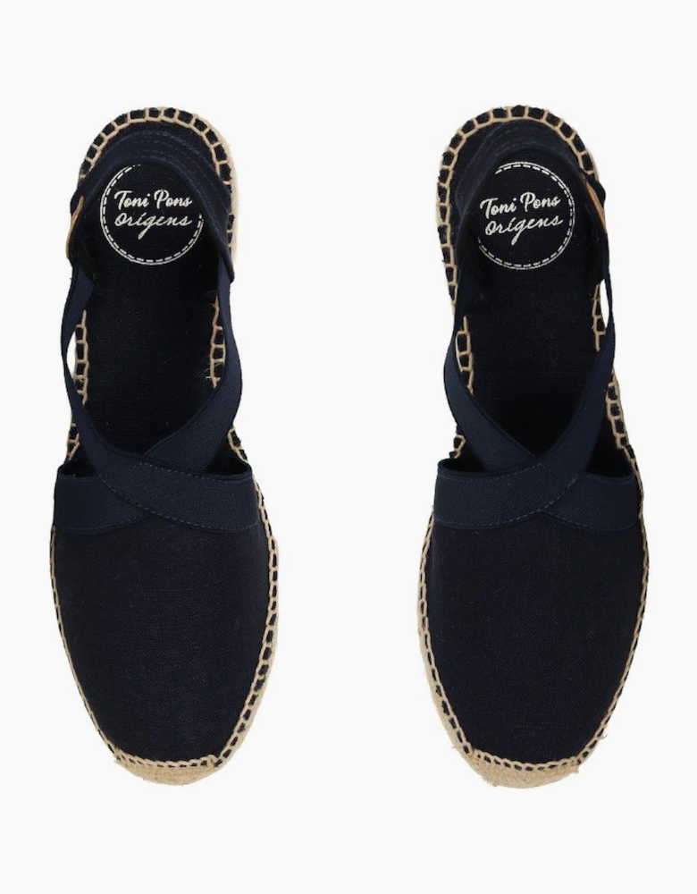 Ter Womens Wedge Heeled Espadrilles