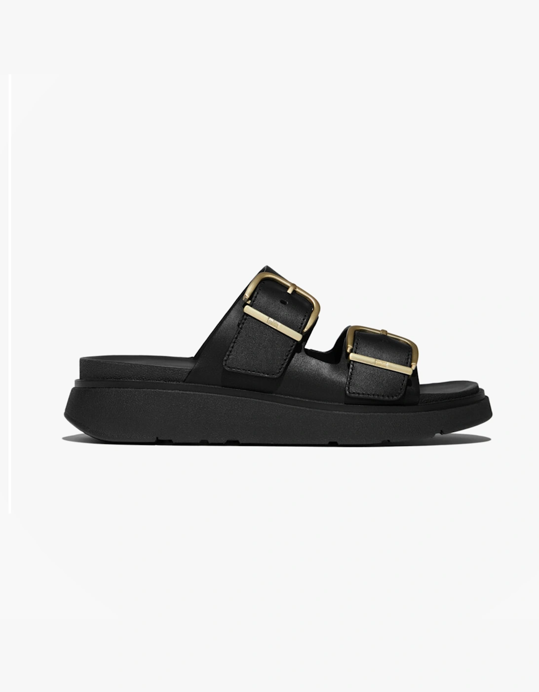FitFlop GEN-FF BUCKLE Womens Cross Strap Sandals Black