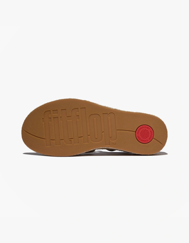 FitFlop PLATFFORMS ESPADRILLES Womens Ankle Strap Sandals Cappuccino