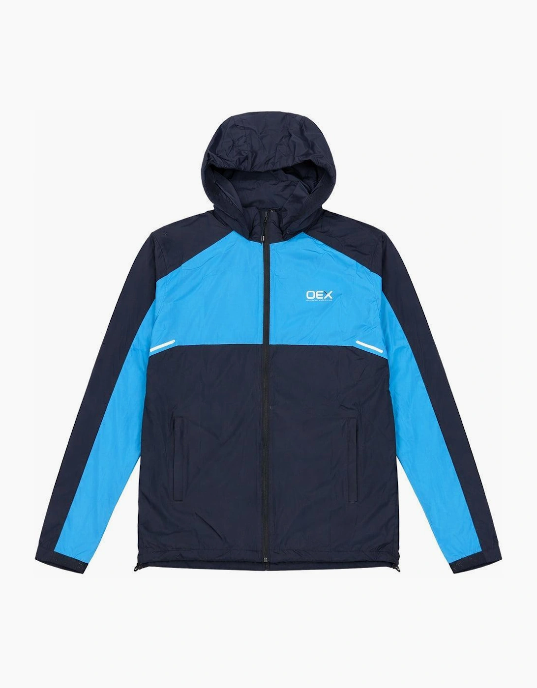 OEX Grampian Windrunner Jacket Navy/Azure, 2 of 1