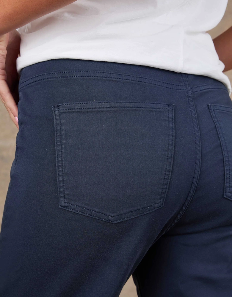 Navy Cropped Jegging