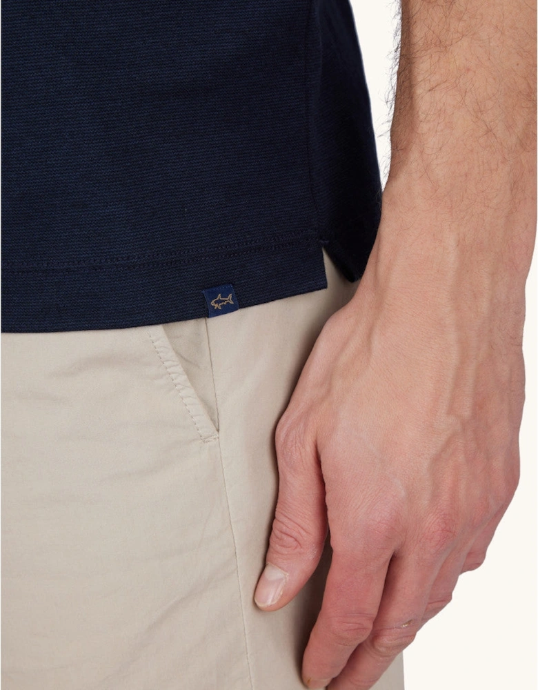 Paul & Shark Interlock Polo Shirt 013 Navy