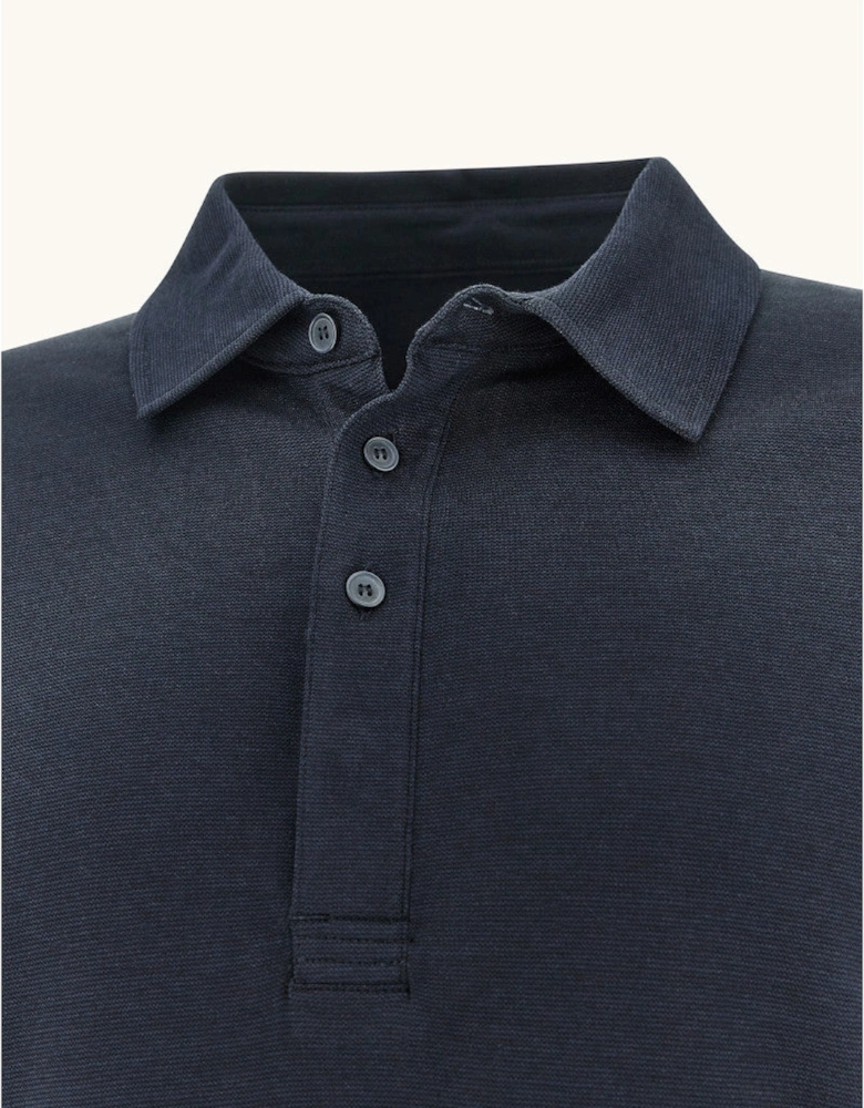 Paul & Shark Interlock Polo Shirt 013 Navy