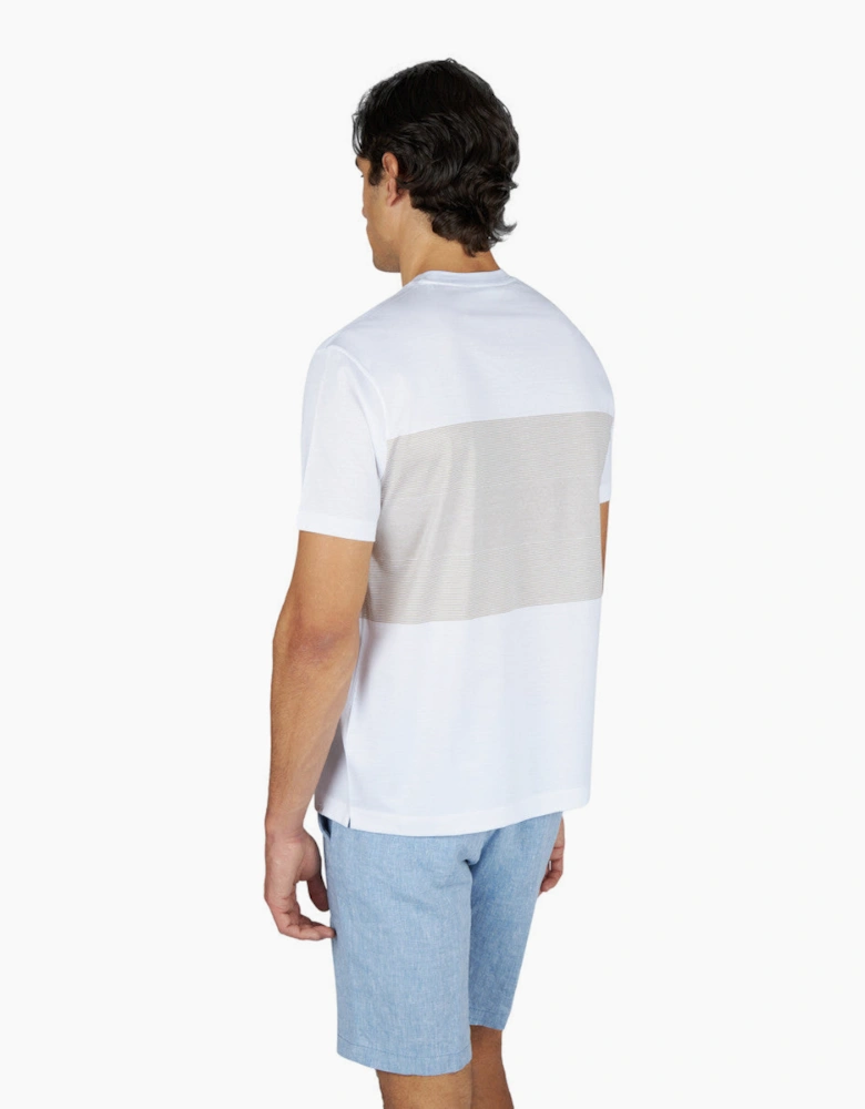 Paul & Shark Riviera Cotton Jersey T-Shirt 331 Beige/White