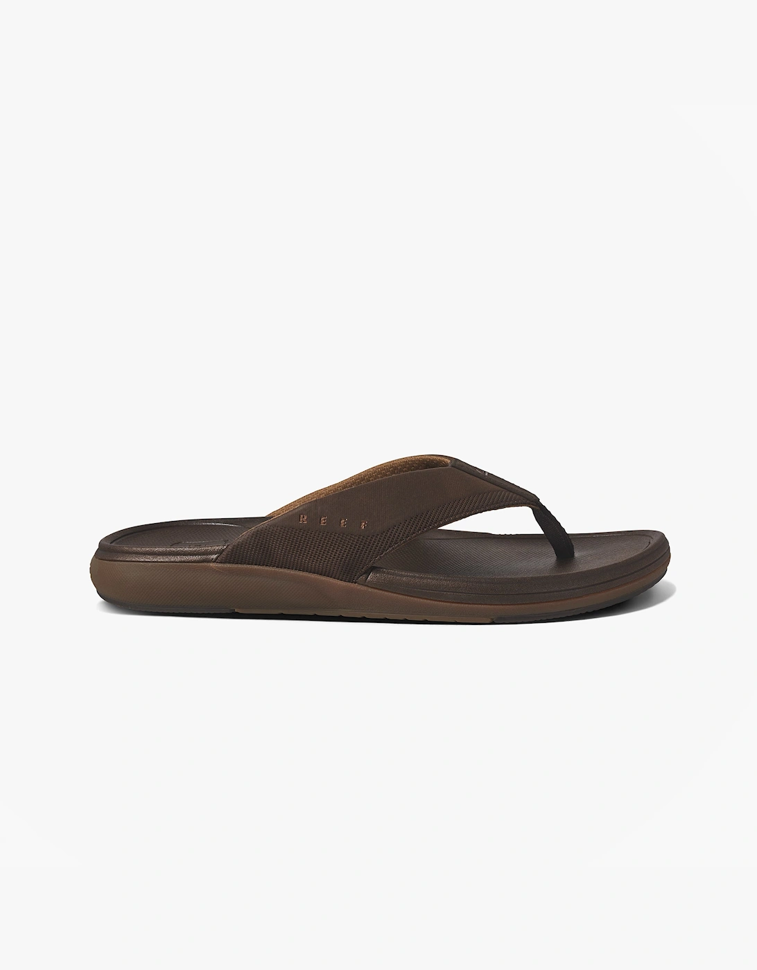Reef CUSHION NORTE Mens Toe-Post Sandals Dark Brown
