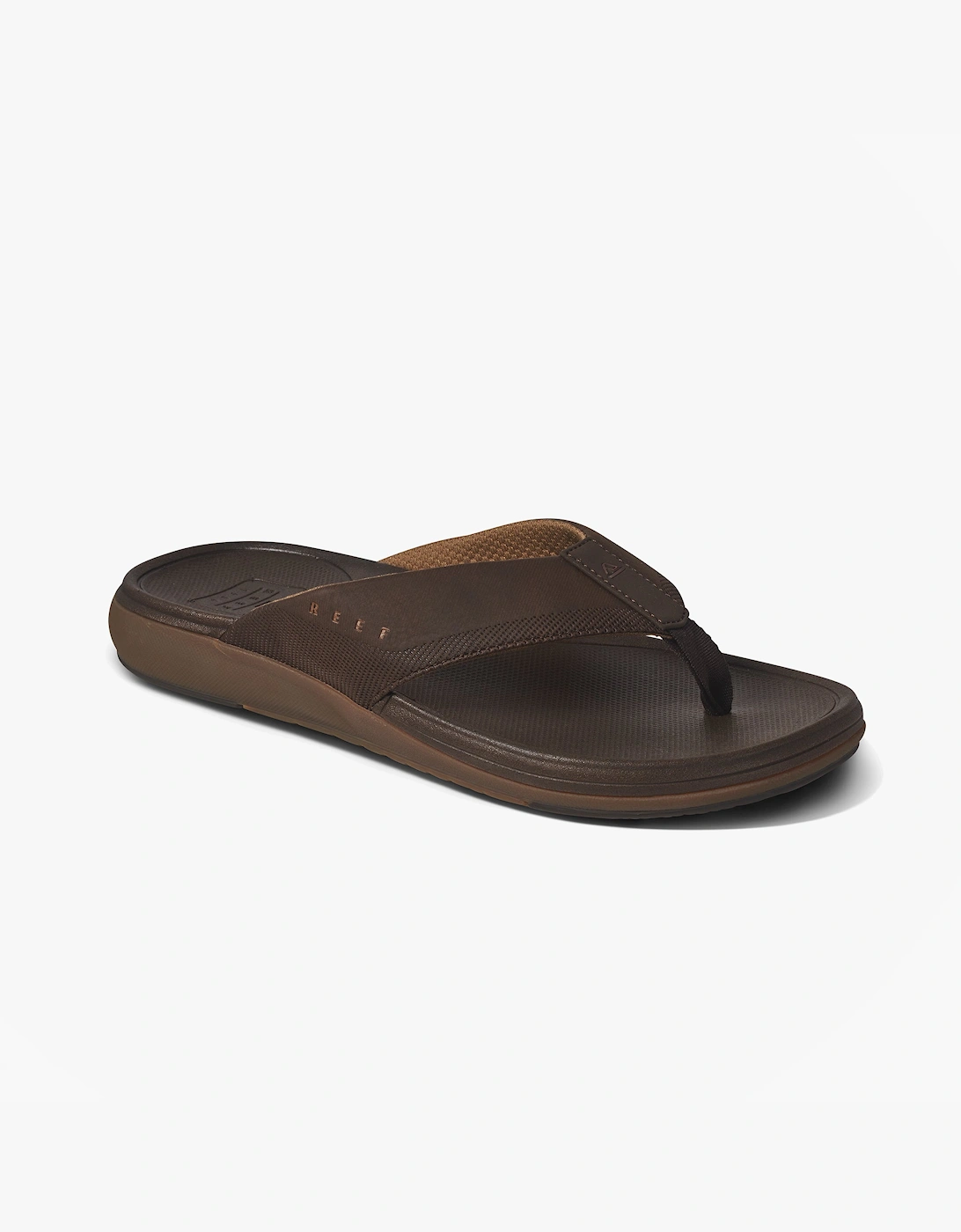 Reef CUSHION NORTE Mens Toe-Post Sandals Dark Brown