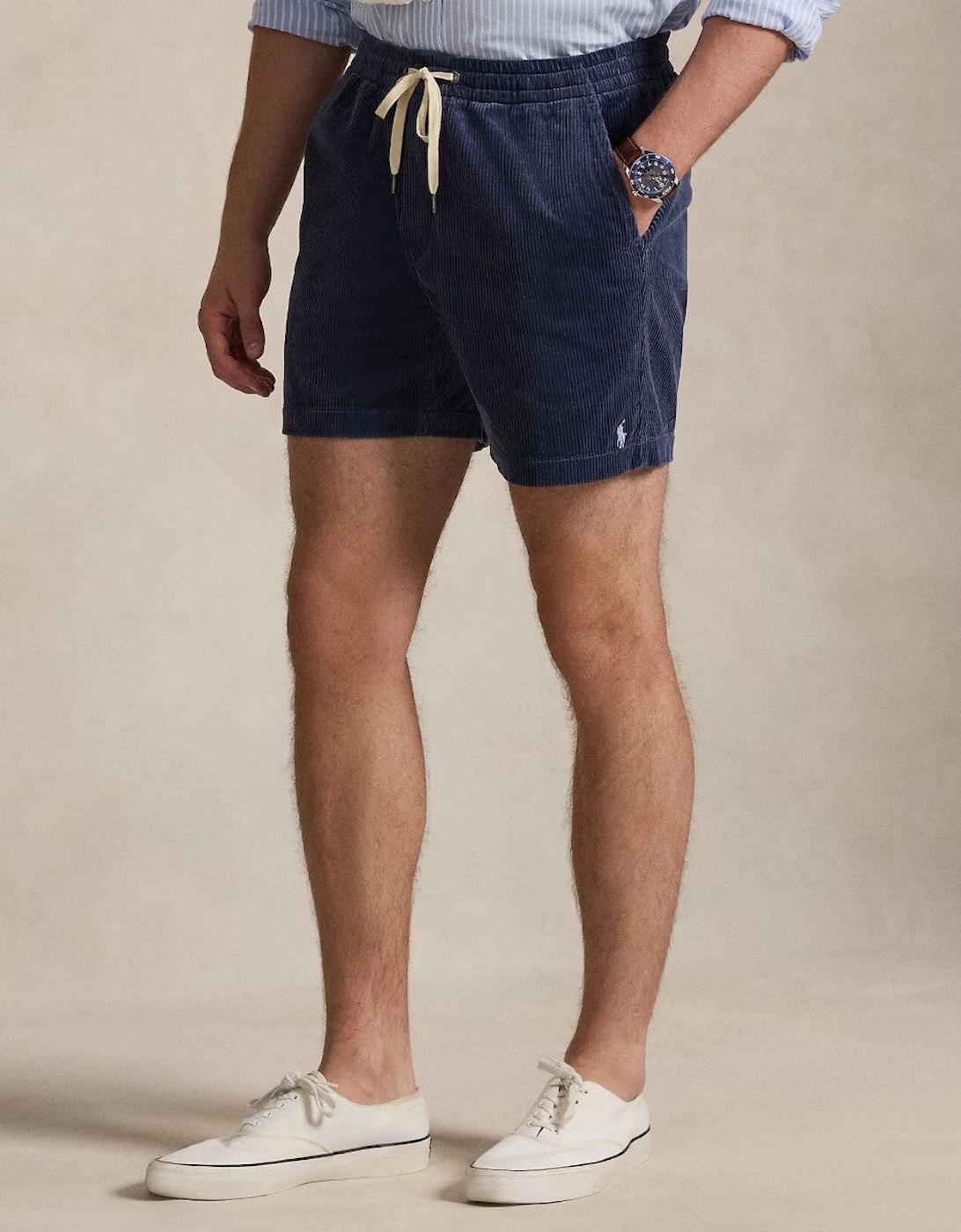 Polo Ralph Lauren Corduroy Shorts 001 Boston Navy