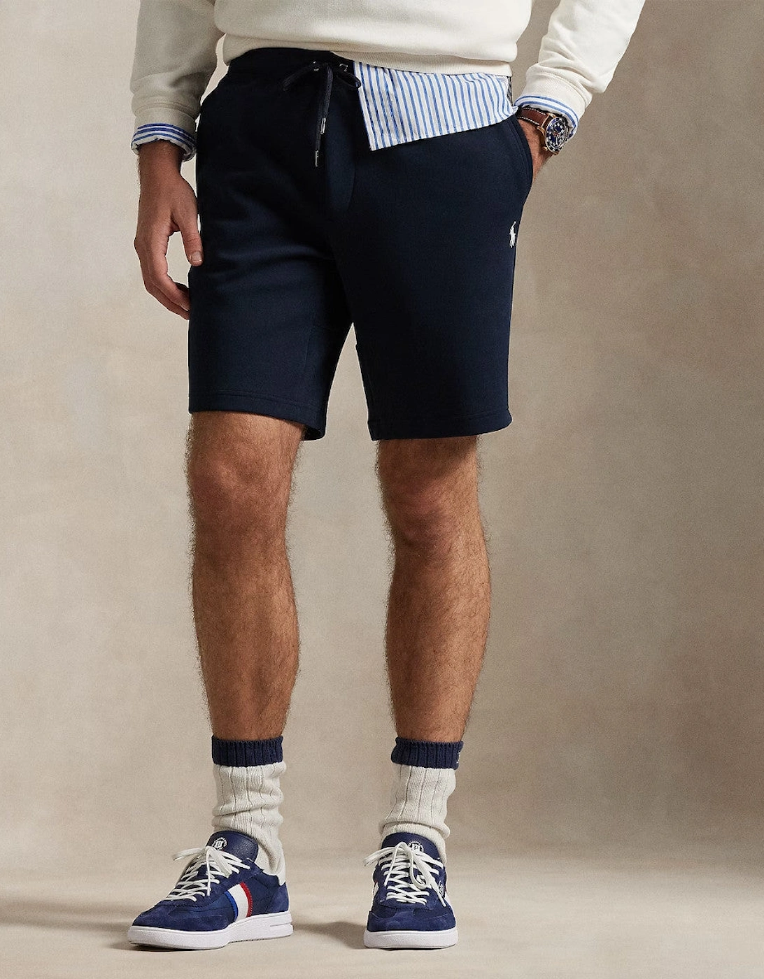 Polo Ralph Lauren Double Knit Athletic Shorts 039 Aviator Navy