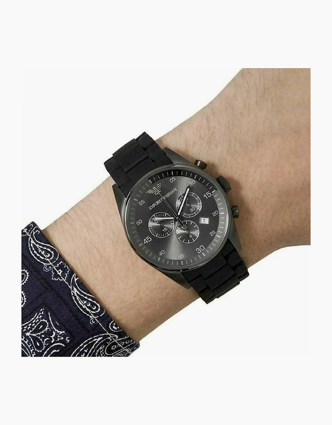 Emporio Armani AR5889 Black Dial Chronograph Men's Watch
