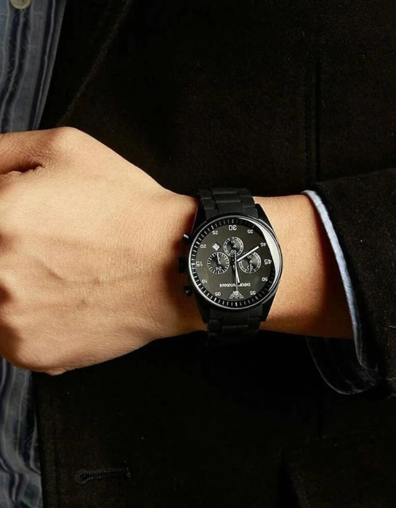 Emporio Armani AR5889 Black Dial Chronograph Men's Watch