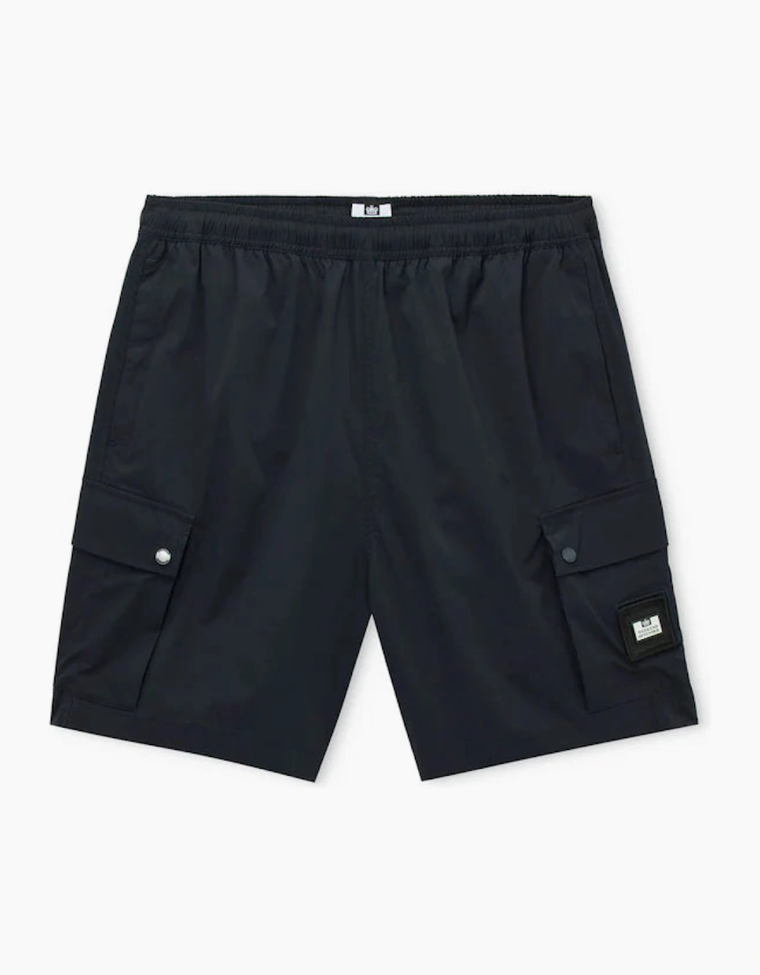 WEEKEND OFFENDER Baraki Cargo Shorts - Navy Blue
