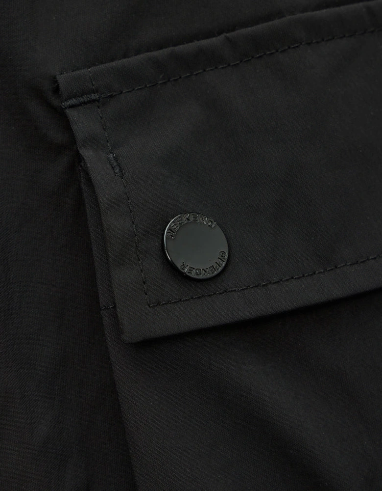 WEEKEND OFFENDER Baraki Cargo Shorts - Black