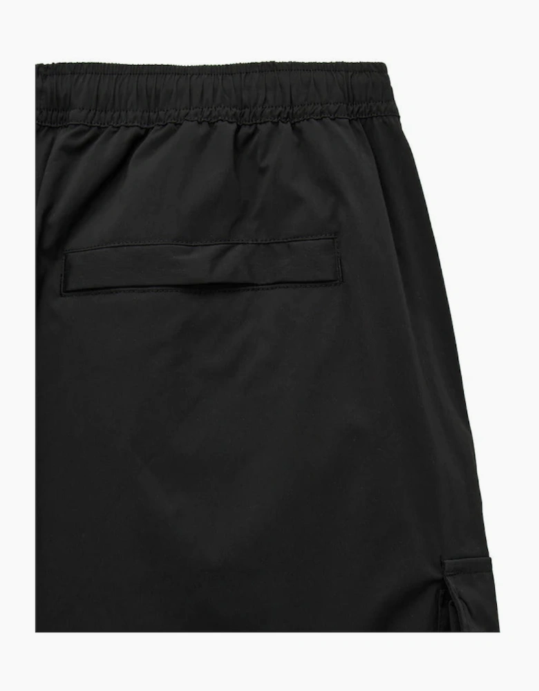 WEEKEND OFFENDER Baraki Cargo Shorts - Black