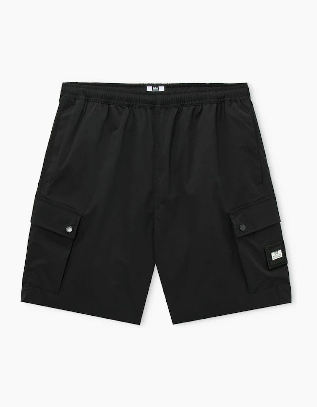 WEEKEND OFFENDER Baraki Cargo Shorts - Black