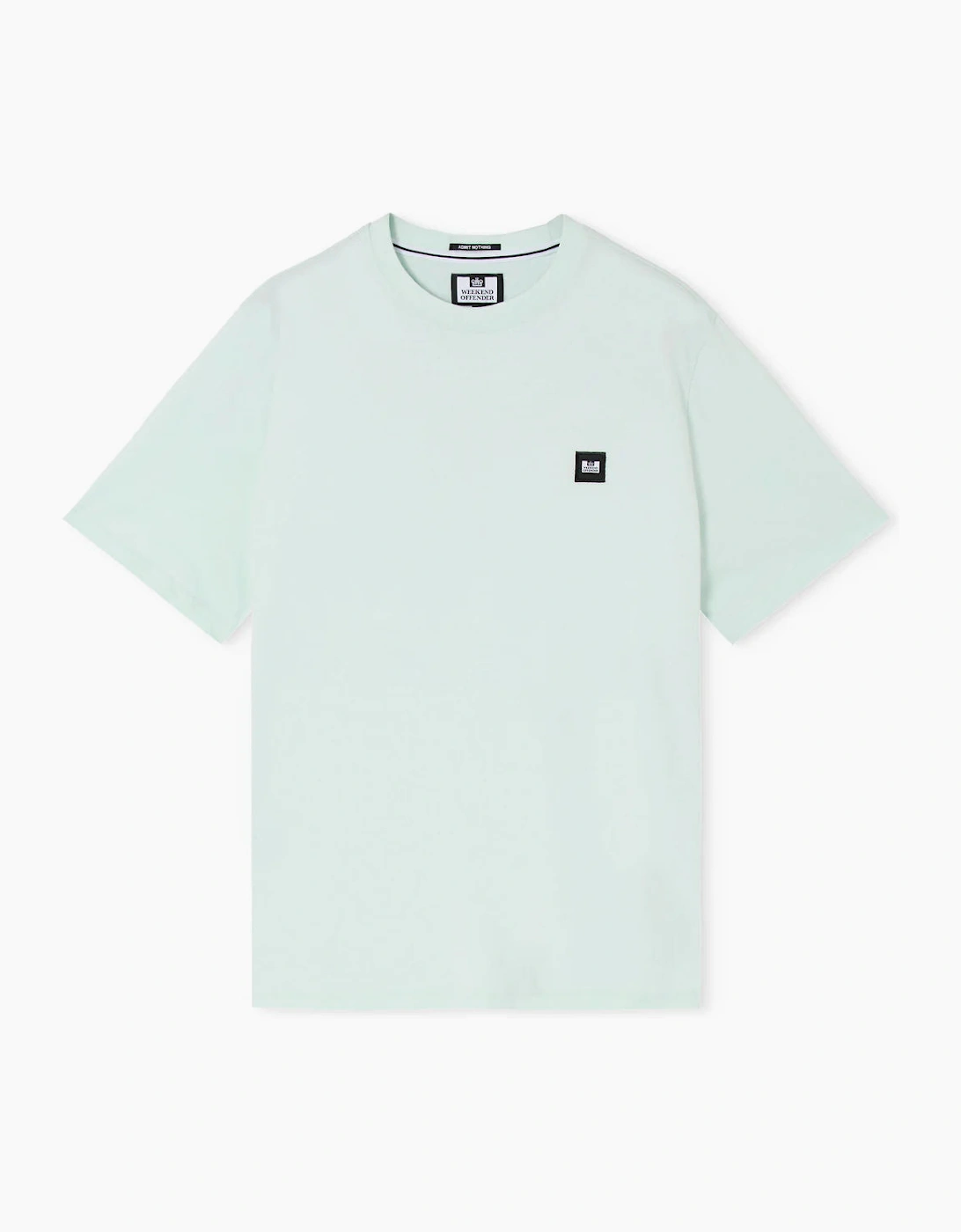 Weekend Offender Brooklands Plain T-Shirt - Amazonite