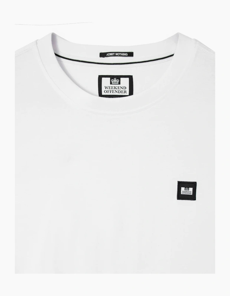 Weekend Offender Brooklands Plain T-Shirt - White