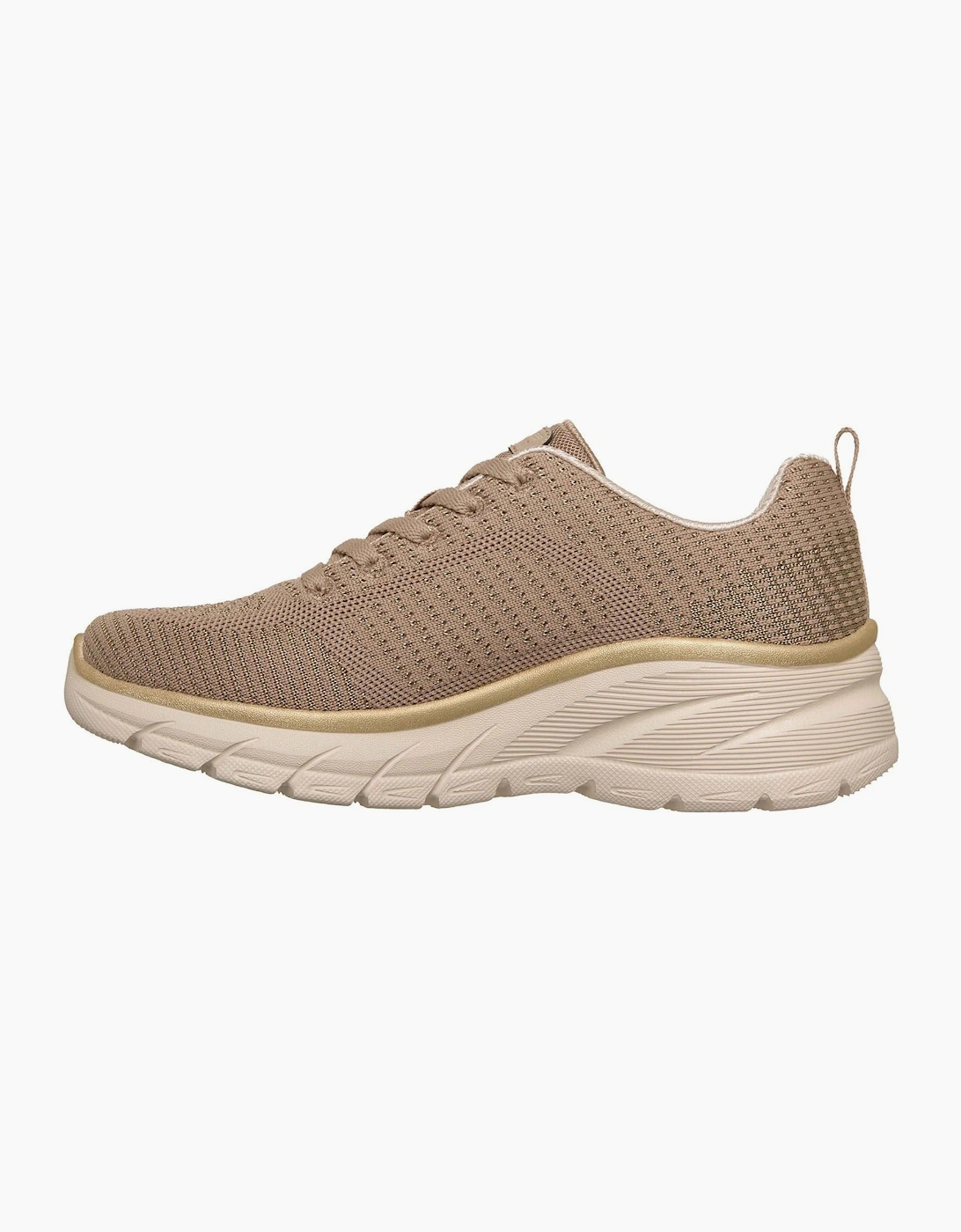 Skechers Fashion Fit 2.0 Polyester Women's Taupe/Gold Trainers