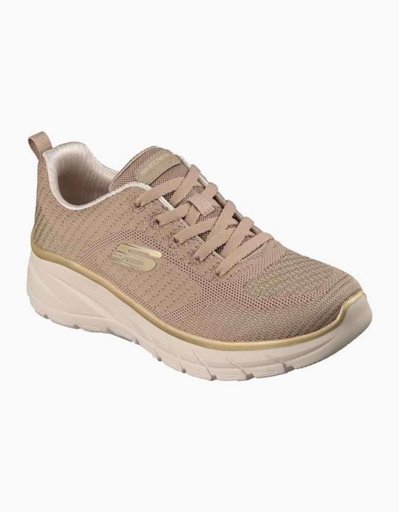 Skechers Fashion Fit 2.0 Polyester Women's Taupe/Gold Trainers