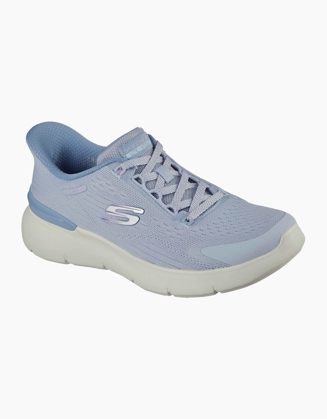 Skechers Skech-Air Dynamight 2.0 Polyester Women's Slate Trainers, 3 of 2