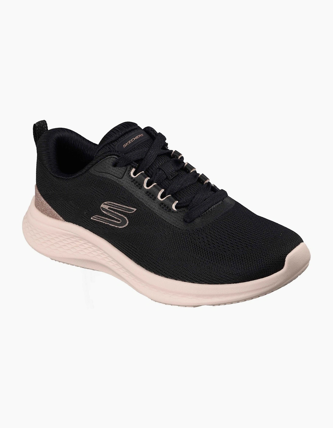 Skechers Skech-Lite Pro 2.0 Polyester Women's Black/Rose Gold Trainers, 6 of 5