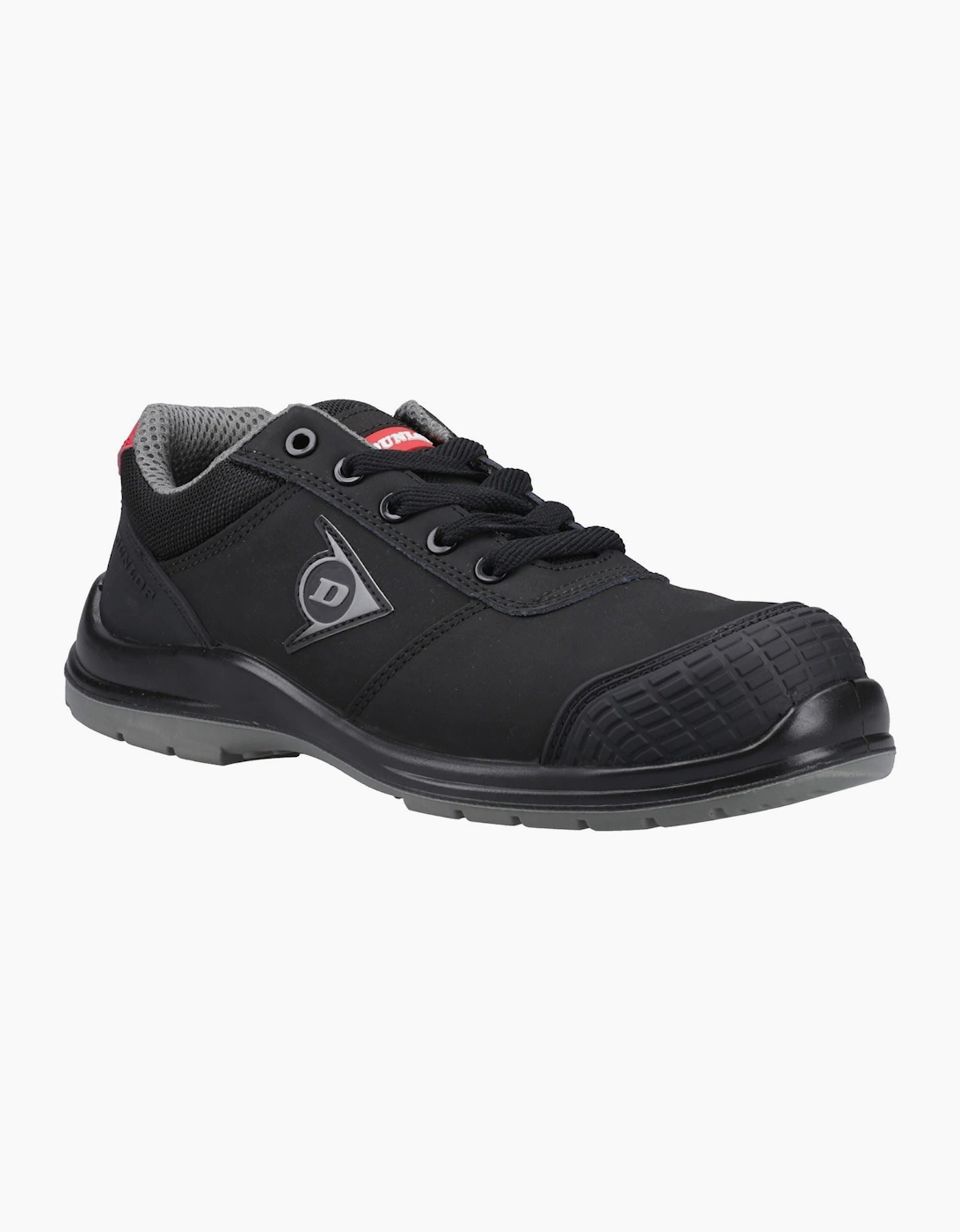 Dunlop First One Adv-Evo Low Nubuck Men's Black/Red Safety Trainers, 6 of 5