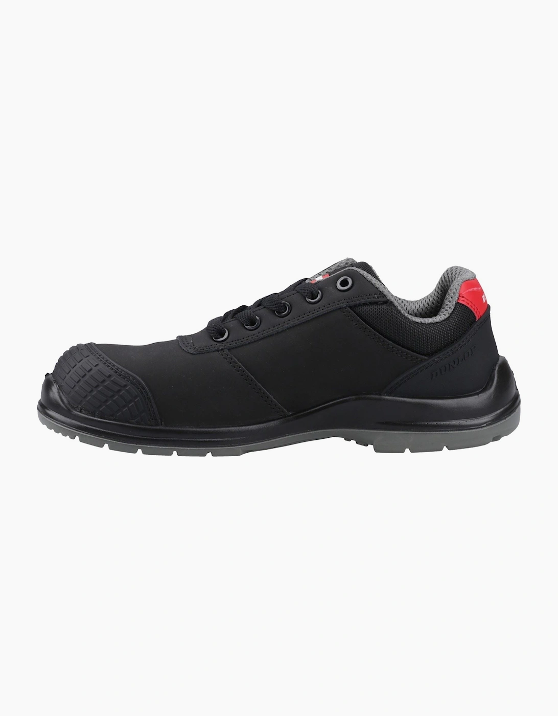 Dunlop First One Adv-Evo Low Nubuck Men's Black/Red Safety Trainers