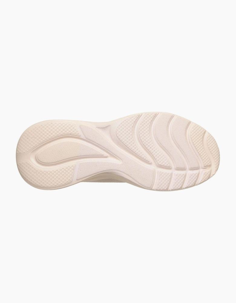 Skechers Bobs Squad Waves Current Look Textile Women's Off White Trainers