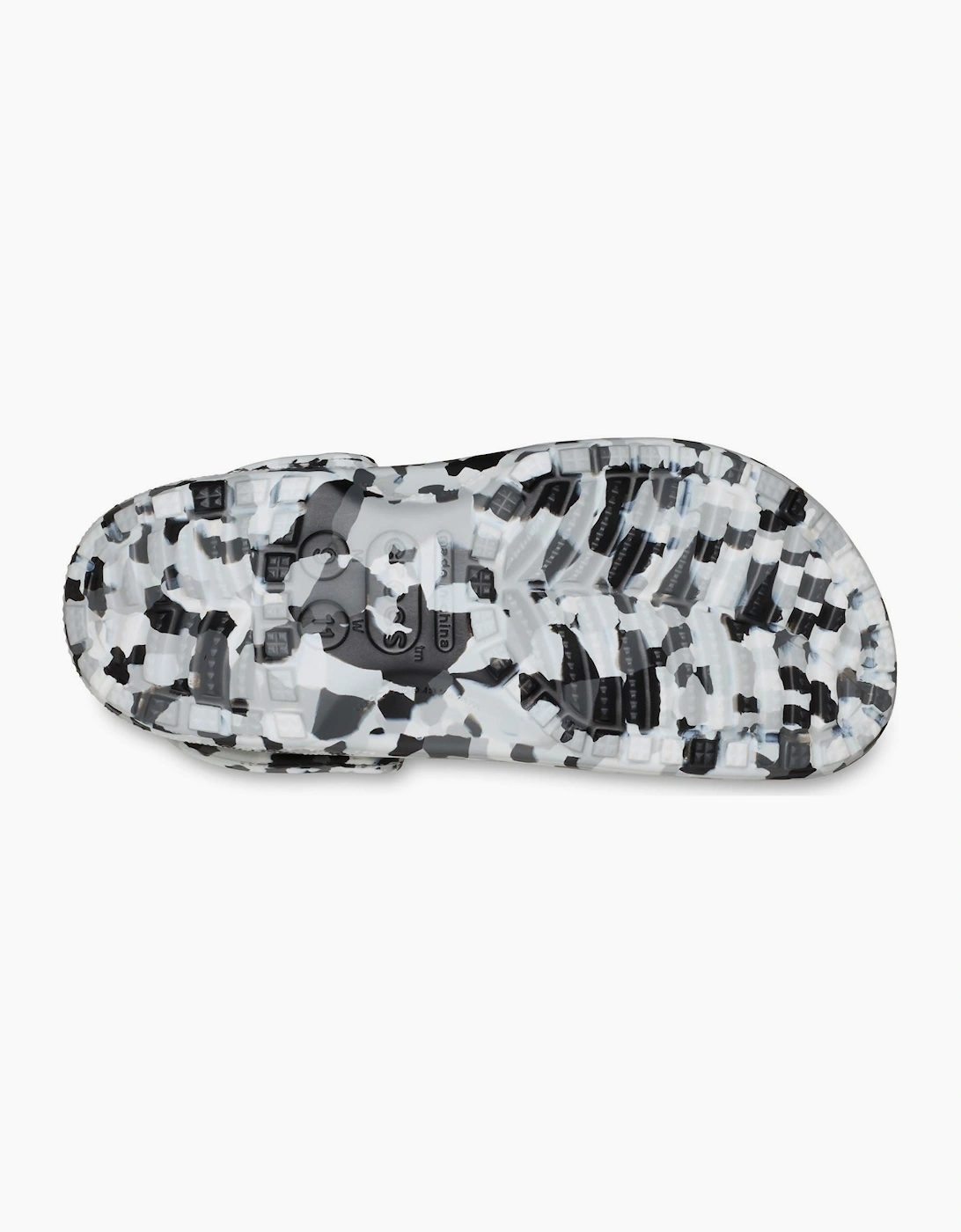 Crocs Classic Confetti EVA Black/White Clogs