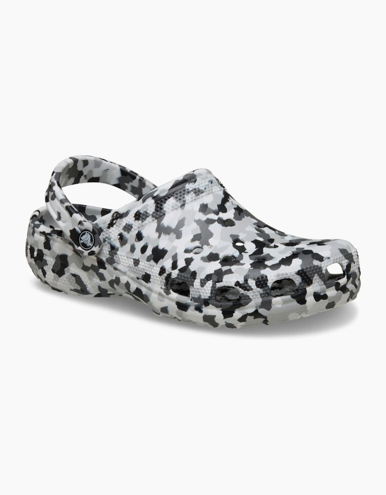 Crocs Classic Confetti EVA Black/White Clogs