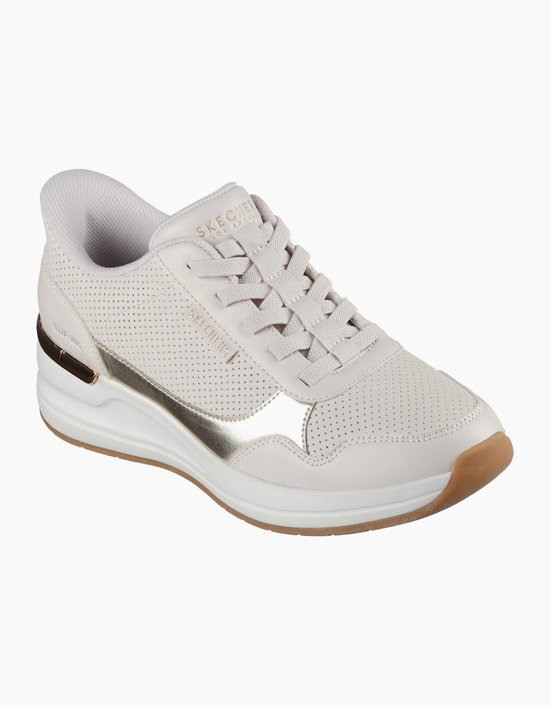Skechers Billion 2 Top-Tier Women's Natural Trainers, 3 of 2
